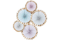 Fan Decorations - Pastel Kit