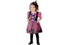 Baby Costume Rainbow Witch Age 3 - 6 Months
