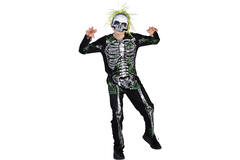 Child Costume Crazy Skeleton Age 4 - 6 Years