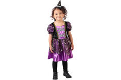 Baby Costume Purple Witch Age 3 - 6 Months