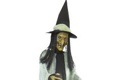Animatronic XXL Standing Towering Witch 300 cm