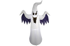 Inflatable Mean Ghost with Light Effect 128 x 63 x 190 cm