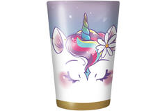 4 Cups Unicorn Dreams Plastic Reusable 430 ml