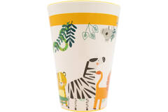 4 Cups Get Wild Plastic Reusable 430 ml