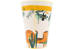 4 Cups Get Wild Plastic Reusable 430 ml