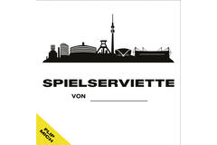 12 Flip Napkins BVB Dortmund Double-Sided Print 33 x 33 cm