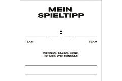12 Flip Napkins BVB Dortmund Double-Sided Print 33 x 33 cm