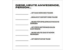 12 Flip Napkins BVB Dortmund Double-Sided Print 33 x 33 cm