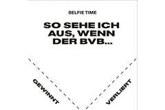 12 Flip Napkins BVB Dortmund Double-Sided Print 33 x 33 cm
