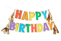 Bunting - Happy Birthday Bunting