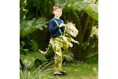 Child Costume Ride On Light & Sound Dinosaur Age 3-5 Years