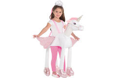 Child Costume Ride On Light & Sound Unicorn One Size