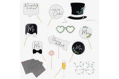 Photo Booth Props - Customisable with Sticker Sheets