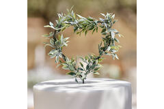 Cake Topper - Artificial Rosemary Heart