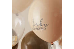 Balloon Bundle - Mixed Slogan and Confetti - Taupe