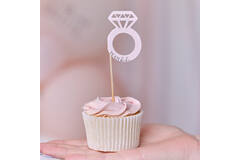 Cupcake Toppers - Team Bride