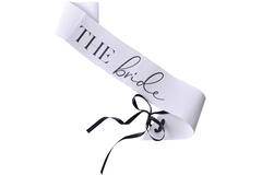Sash - The Bride